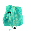 Drawstring Portable Travel Cosmetic Bag Makeup Toiletry - Green