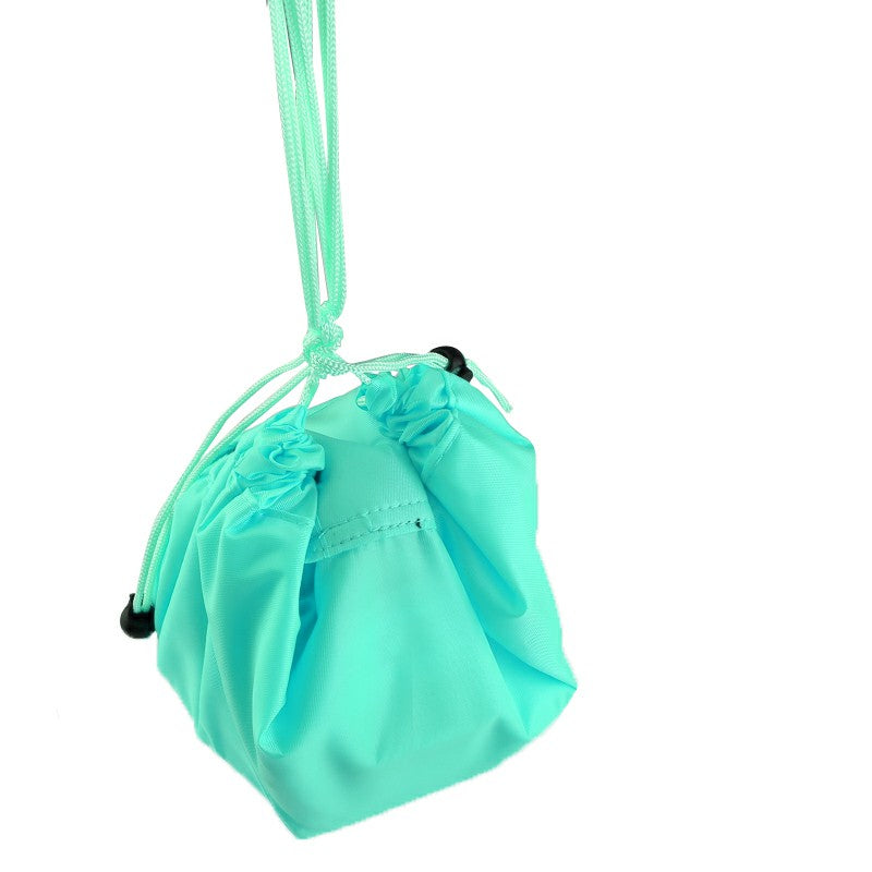 Drawstring Portable Travel Cosmetic Bag Makeup Toiletry - Green