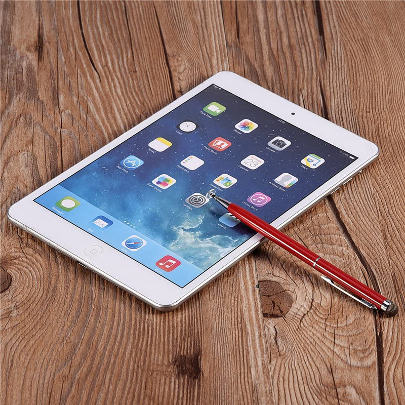 Universal Capacitive Touch Stylus Pen for iPad iPhone Tablet - Red