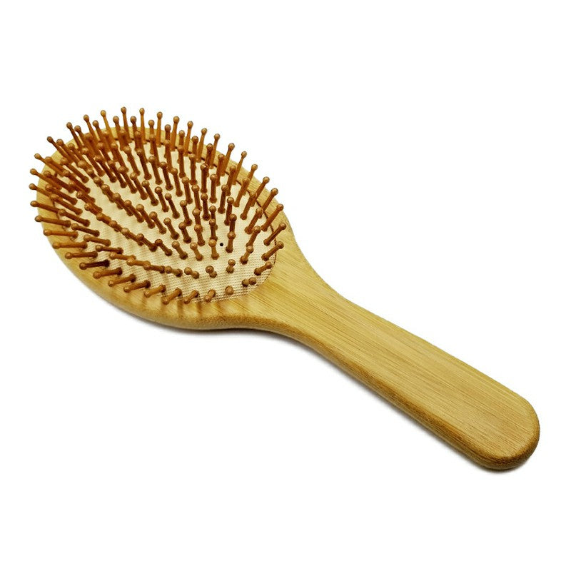 Massage Bamboo Comb Hair Vent Brushes Hair Care Combs - Oval