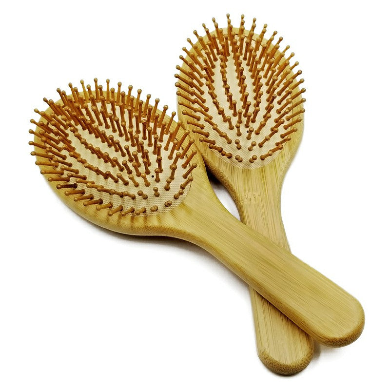 Massage Bamboo Comb Hair Vent Brushes Hair Care Combs - Square