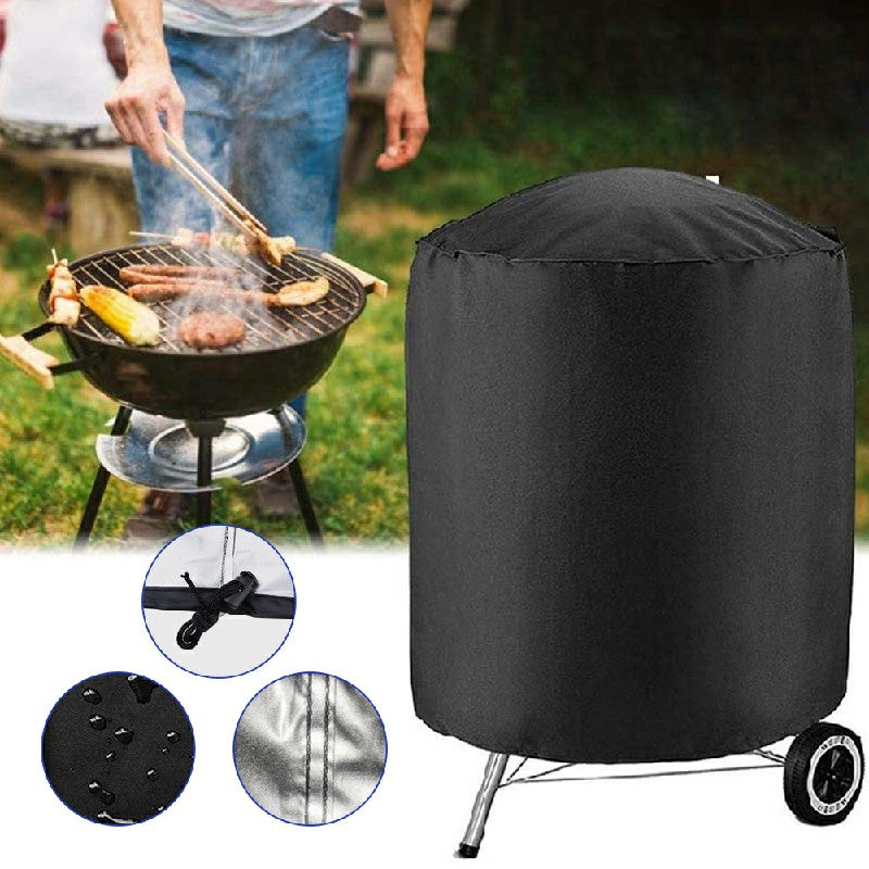 BBQ Cover Kettle Heavy Duty Waterproof Gas Barbeque Grill Garden Protector - 62x105cm