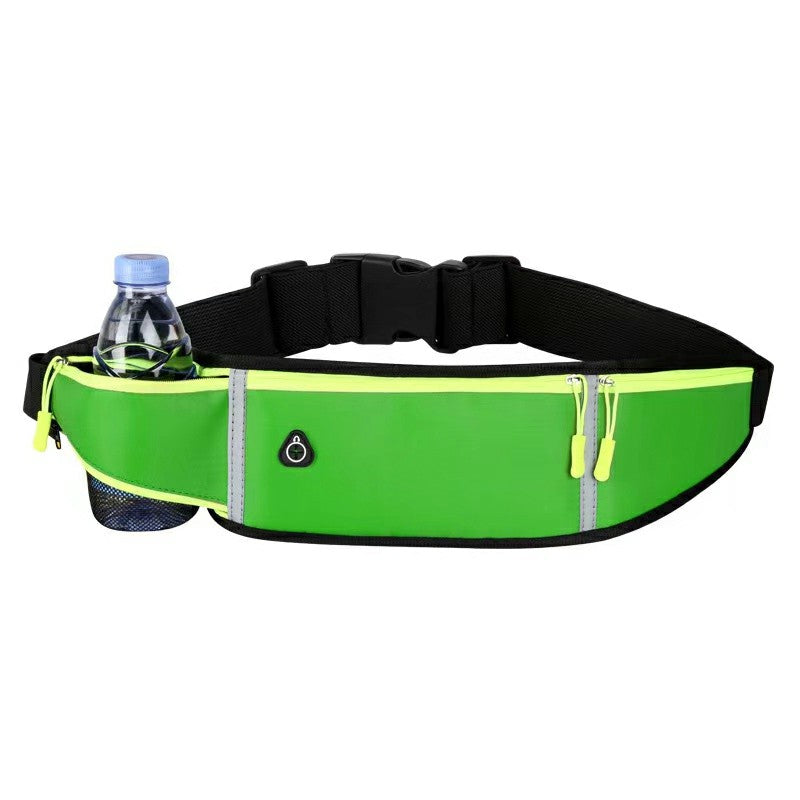 Holder Bag Waterproof Running Pouch Belt Waist Pack Fanny Pack for Bottle - Hot Pink