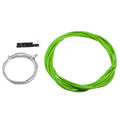 Bike Bicycle Complete Front and Rear Inner Outer Gear Brake Wire Cable Kit - Green