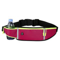 Holder Bag Waterproof Running Pouch Belt Waist Pack Fanny Pack for Bottle - Black