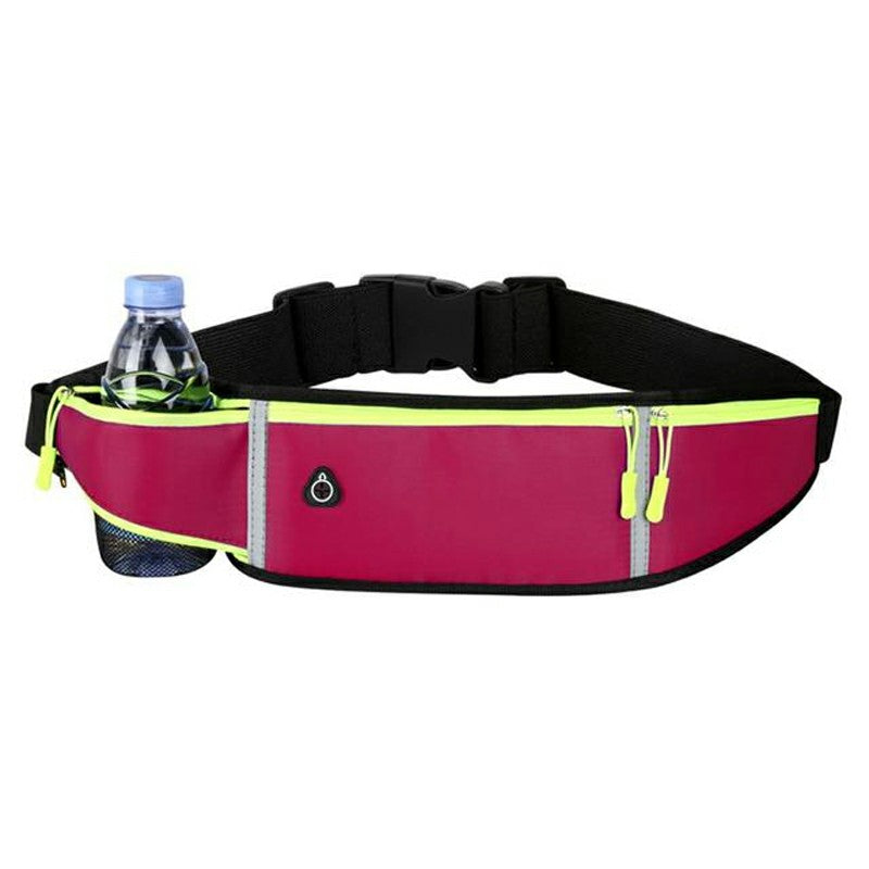 Holder Bag Waterproof Running Pouch Belt Waist Pack Fanny Pack for Bottle - Orange