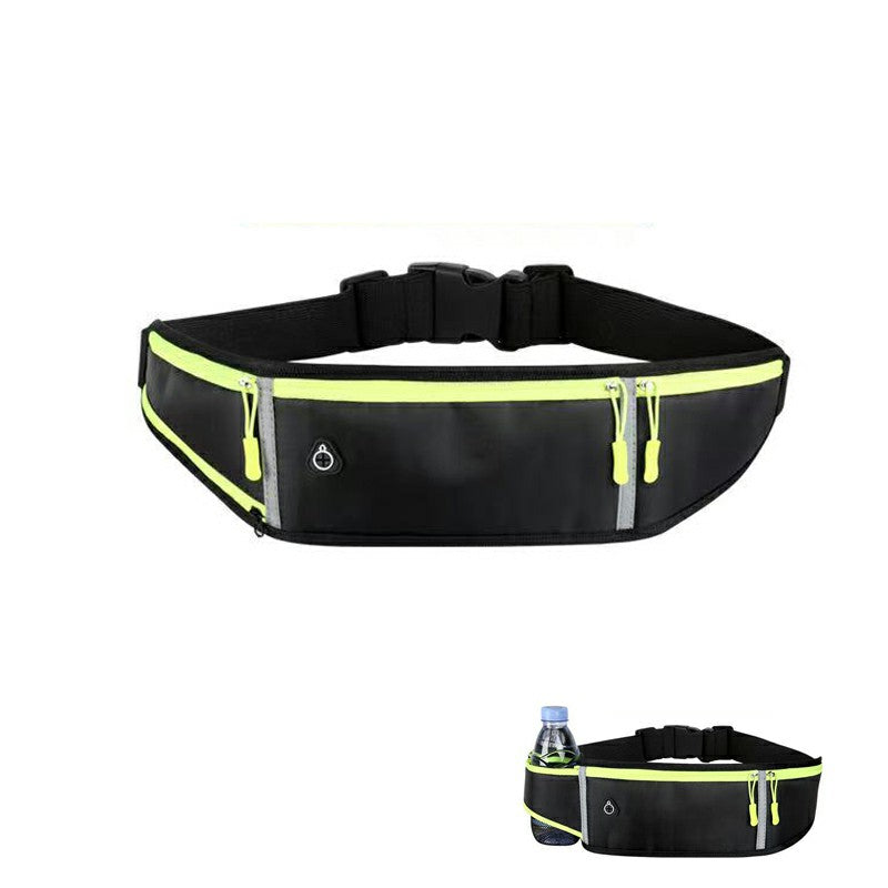 Holder Bag Waterproof Running Pouch Belt Waist Pack Fanny Pack for Bottle - Blue