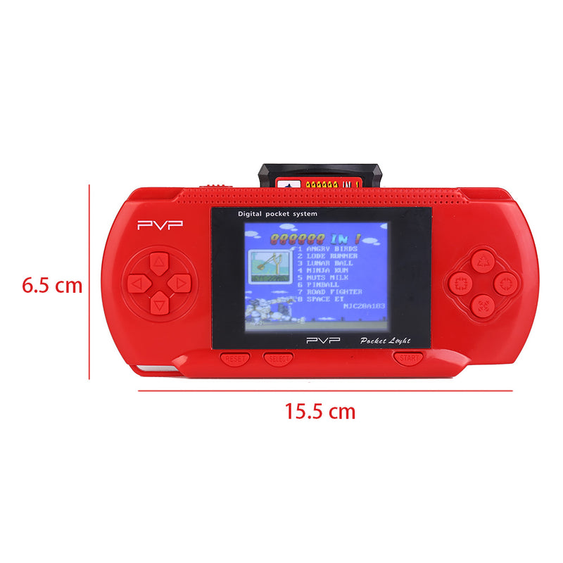 Handheld Portable PXP PVP Classic Games Console Retro Megadrive DS Video Game - Red