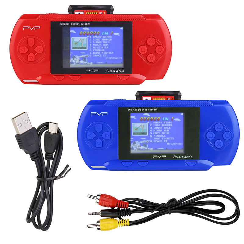 Handheld Portable PXP PVP Classic Games Console Retro Megadrive DS Video Game - Red